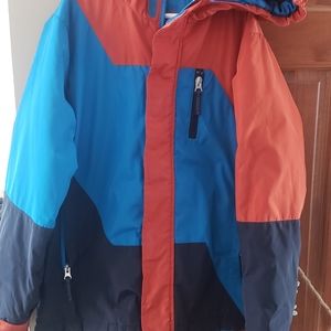 Boys Lands End lightweight winter coat